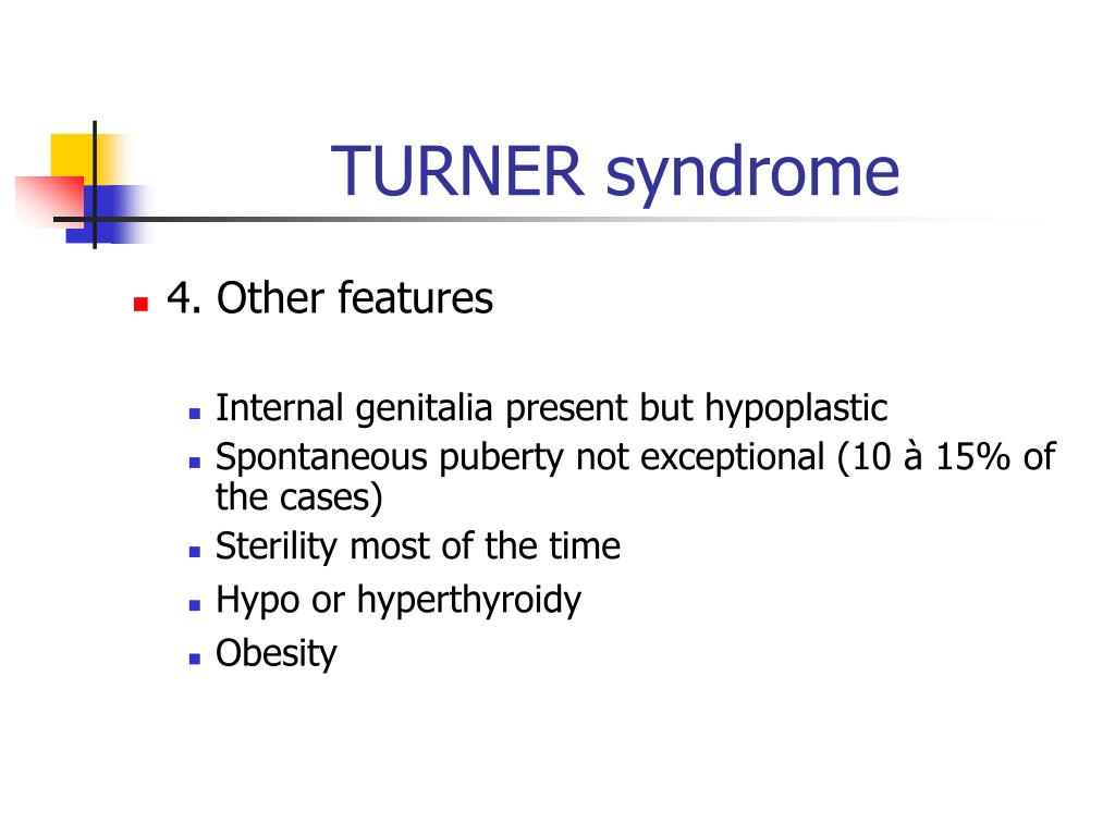 TURNER syndrome.
