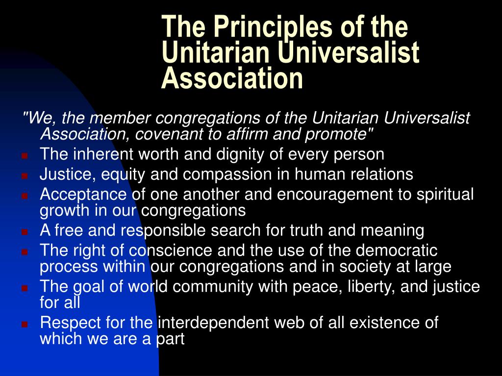 PPT - Unitarian Universalism PowerPoint Presentation, free download ...