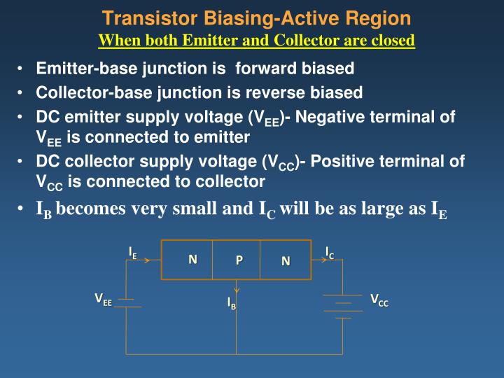 transistor biasing ppt