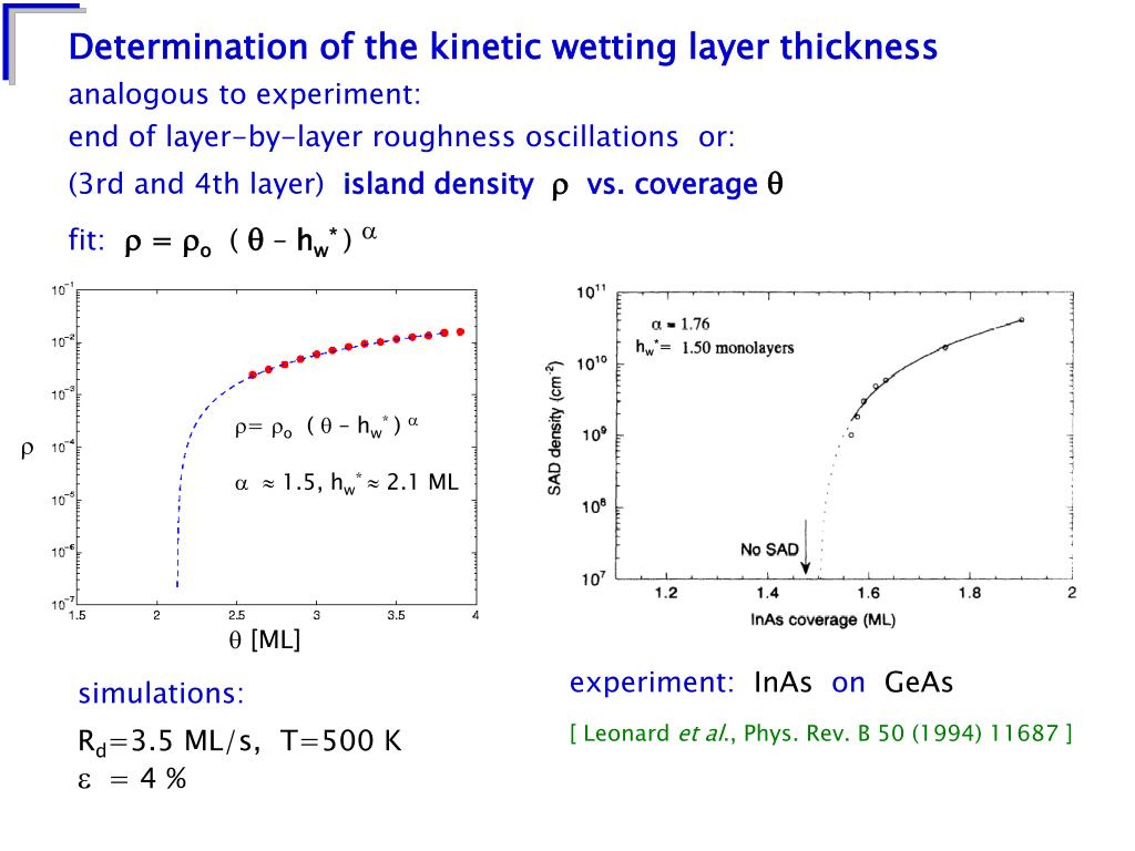 PPT - Off-lattice Kinetic Monte Carlo simulations of strained hetero ...