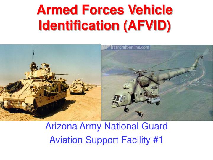 Army Vehicle Id Powerpoint