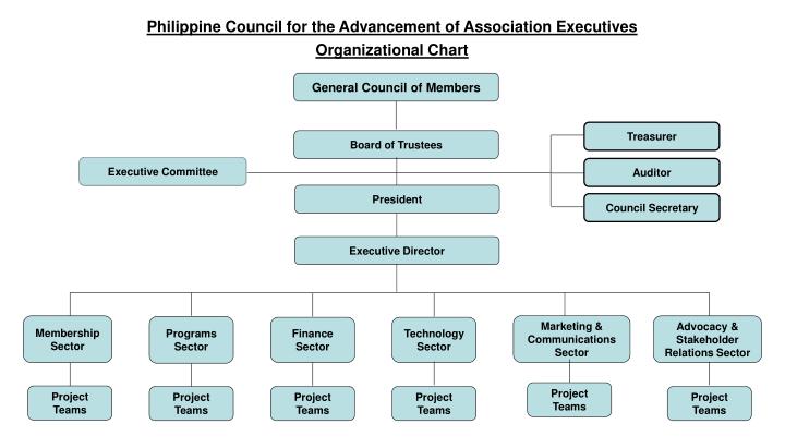 Executive Organizational Chart