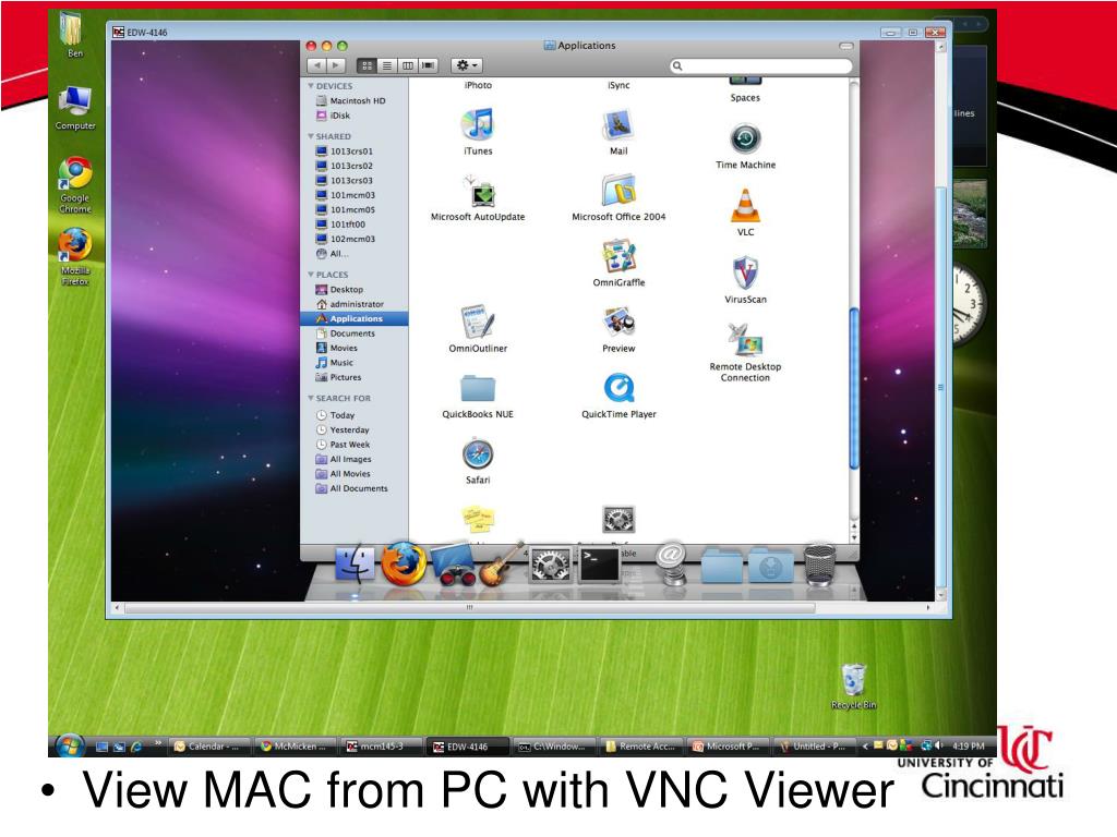 white screen on remote desktop connection mac