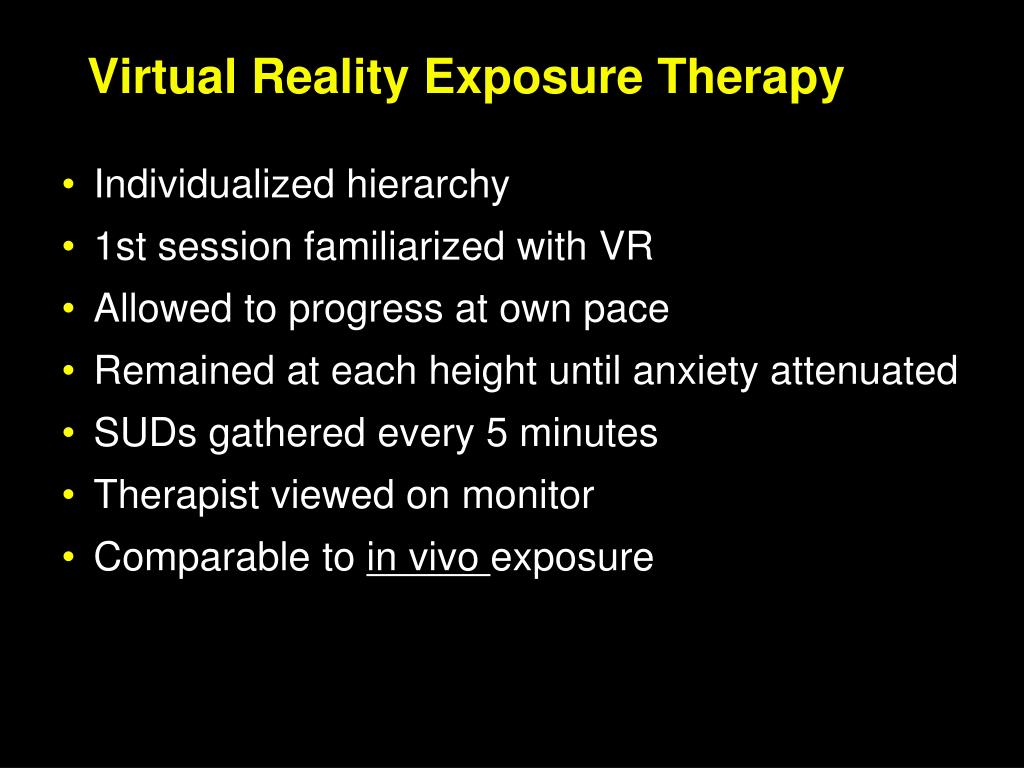 PPT - History Of Virtual Reality As An Adjunct To The Treatment Of ...