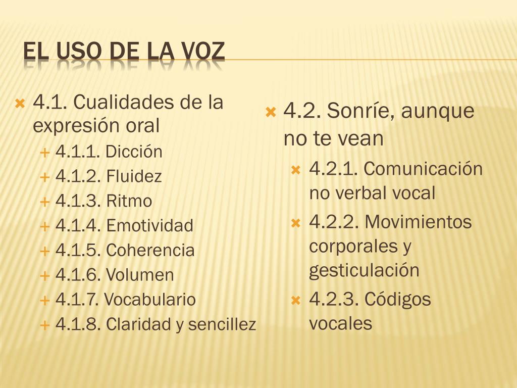 PPT - Módulo cuatro El uso de la voz PowerPoint Presentation, free ...