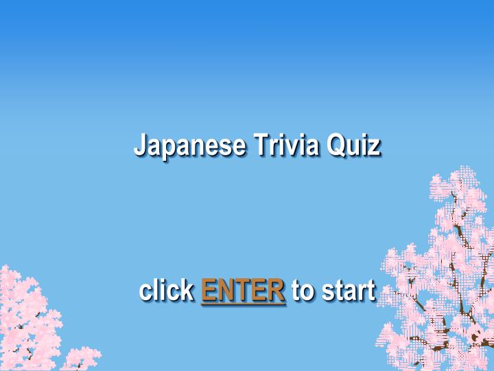 Trivia API