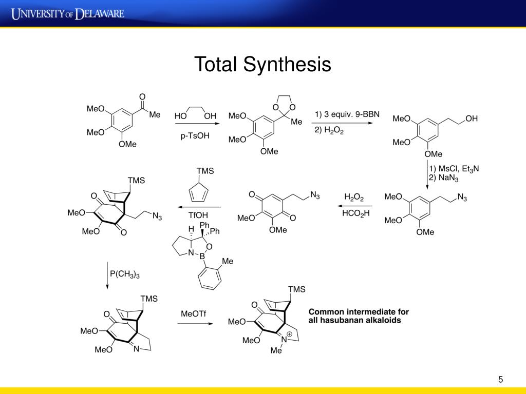 PPT - Presented By: Kirk W Shimkin Total Synthesis Spring 2012 ...