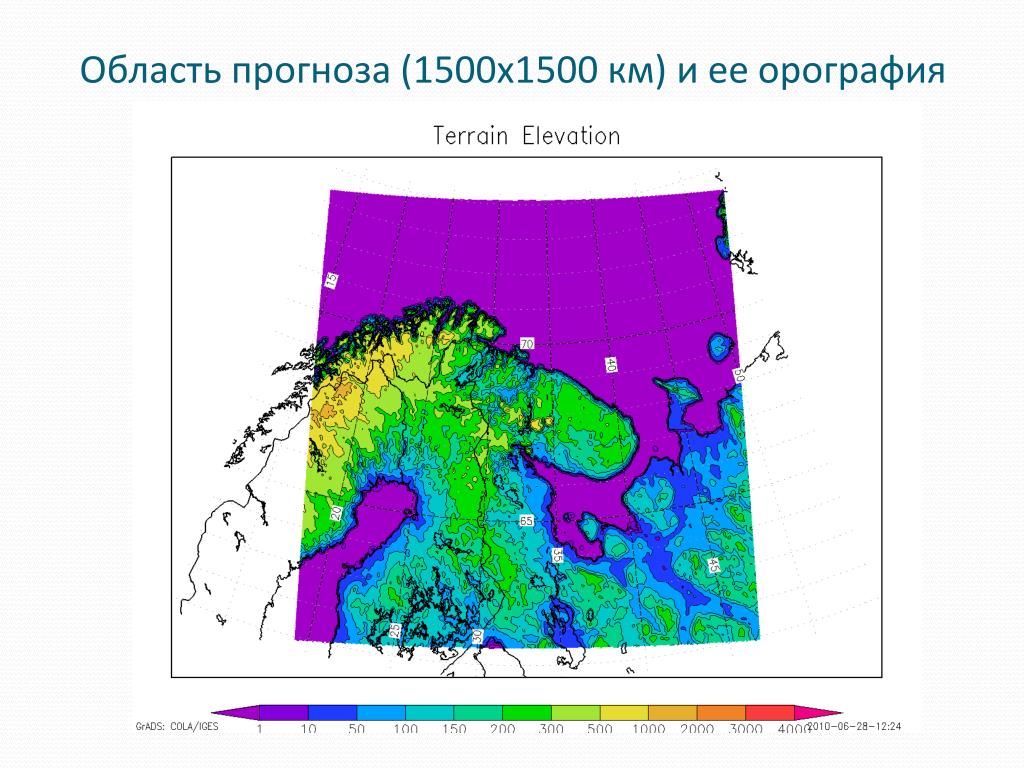 Область прогноза. Мезомасштабная модель. Прогнозирование погоды и их использования в компьютерных моделей. Мезомасштабная модель Германия.