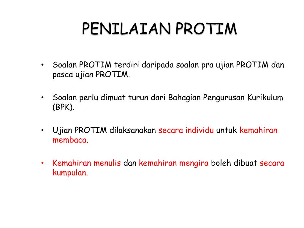 PPT - PROTIM Program Pemulihan 3M PowerPoint Presentation 