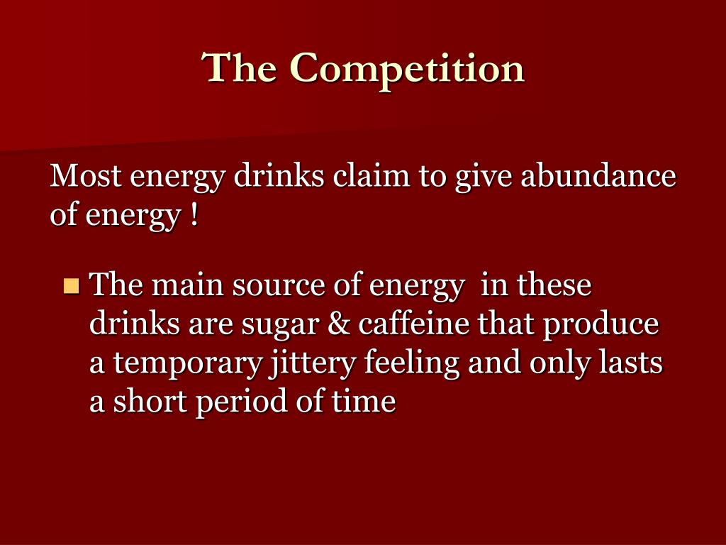 PPT Energy Drink PowerPoint Presentation, free download ID3399003