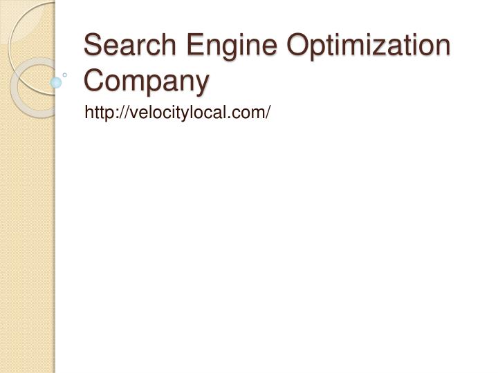 search engine optimization company n.