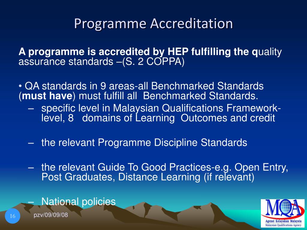 PPT - Quality Assurance of Malaysian Higher Education PowerPoint ...
