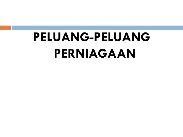 Peluang perniagaan