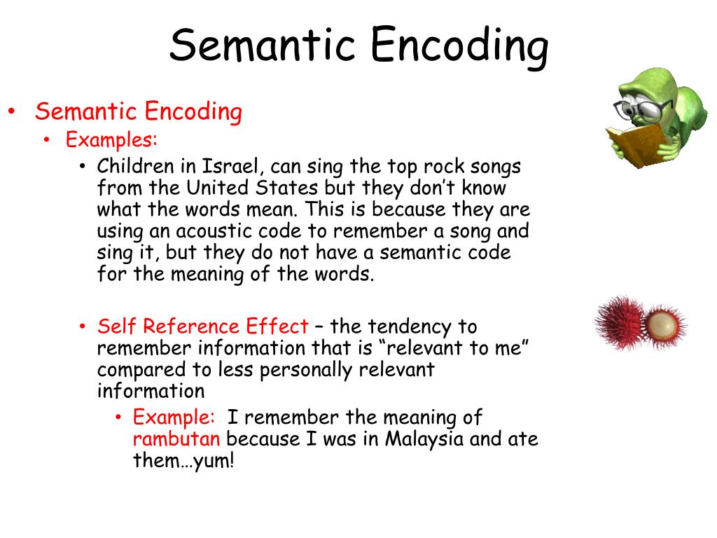 What is acoustic encoding in psychology ftfer