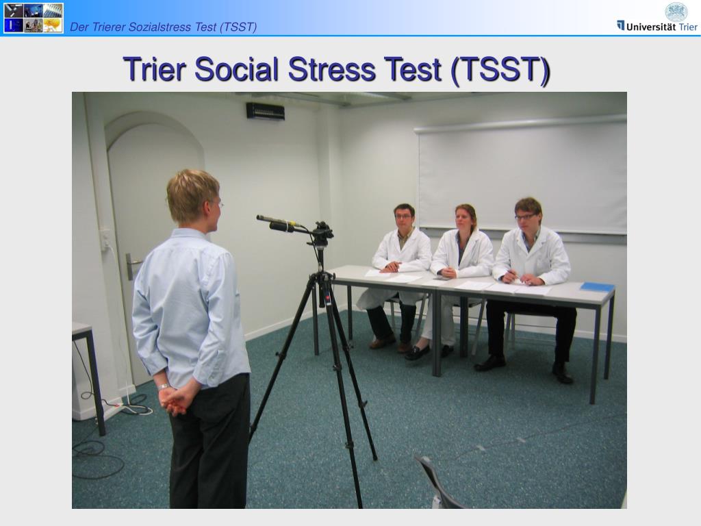 Ppt Trier Social Stress Test Tsst Powerpoint