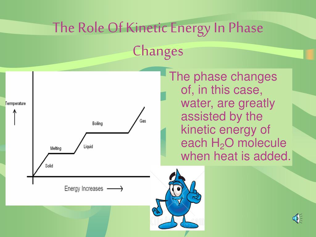 PPT - The Role Of Kinetic Energy In Physical Changes PowerPoint