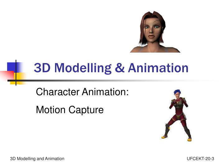 PPT - 3D Modelling & Animation PowerPoint Presentation, free download -  ID:3403900