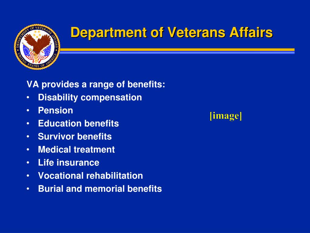 Ppt Introduction To Department Of Veterans Affairs Programs And