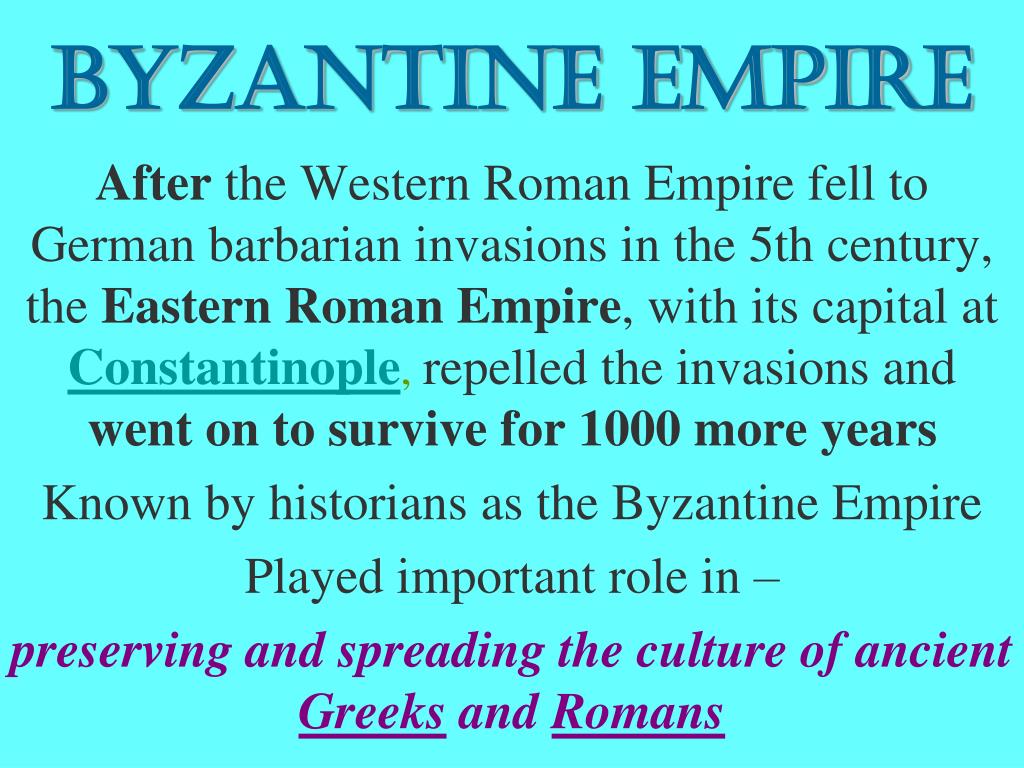 PPT - Byzantine Empire PowerPoint Presentation, free download - ID:3406347