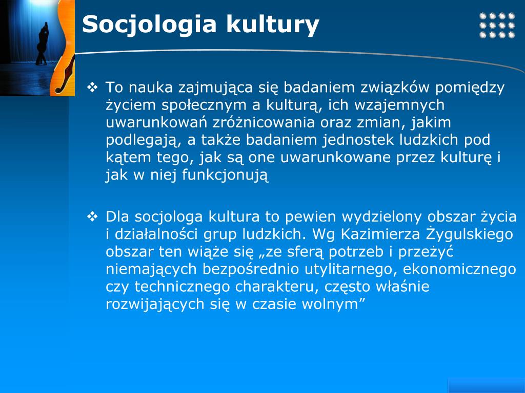 Socjologia kultury