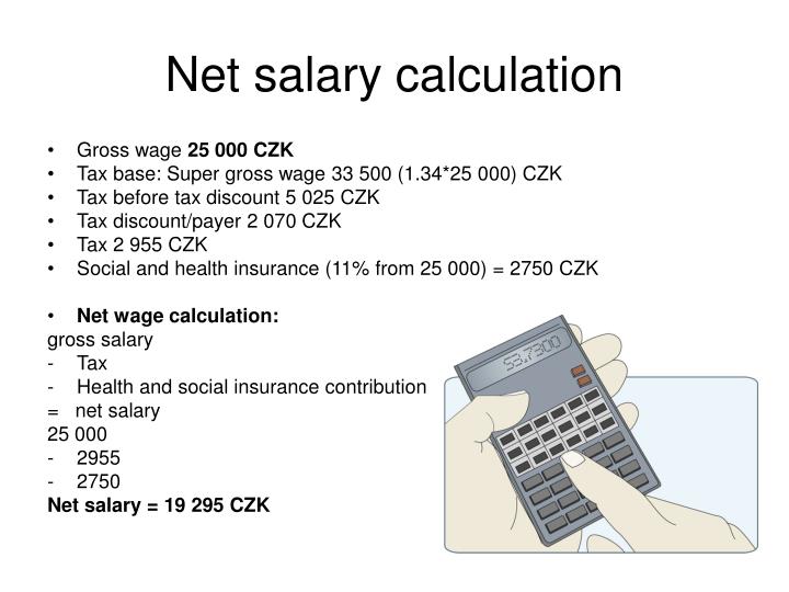 PPT Net salary calculation PowerPoint Presentation, free download