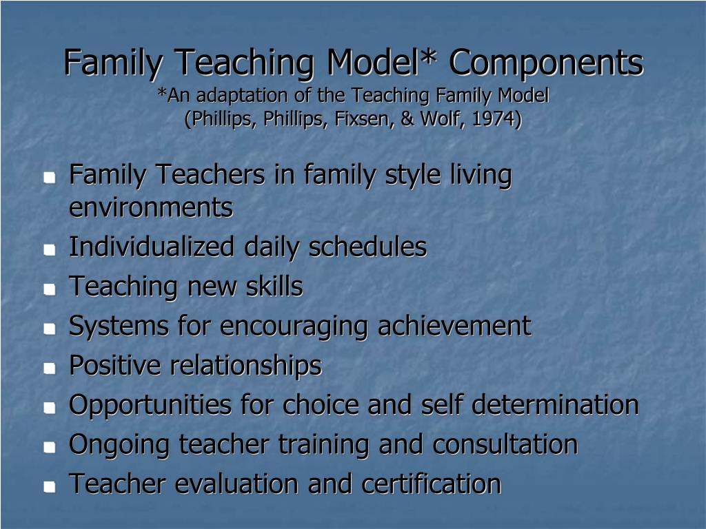 PPT Living the Good Life Adult Community Living in the Family