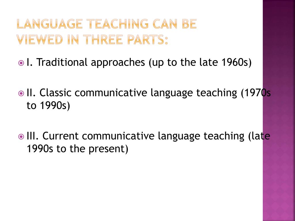 PPT - Communicative Language Teaching PowerPoint Presentation, free ...
