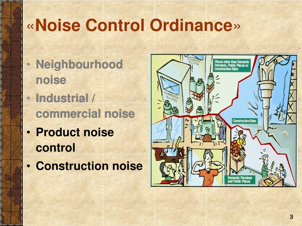 PPT Construction Noise Control « Noise Control Ordinance » (Chapter 400) PowerPoint
