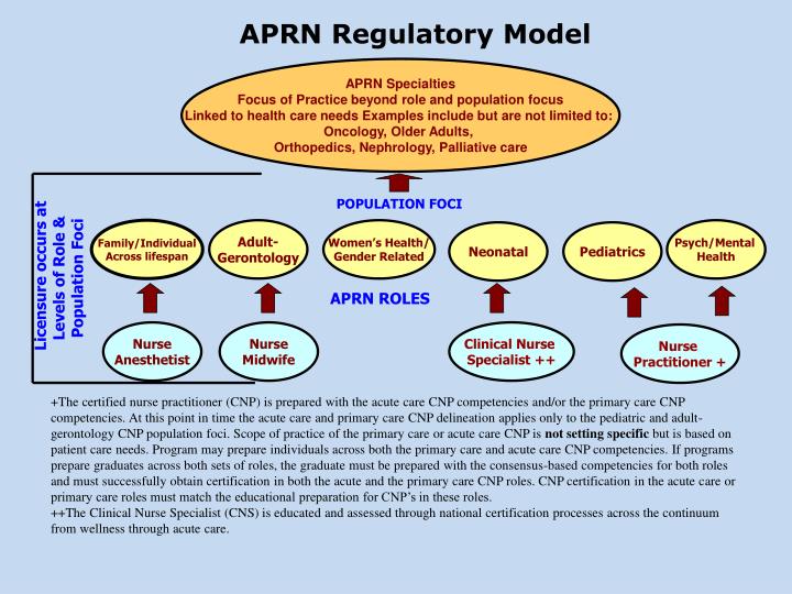 PPT The Consensus Model for APRN Regulation Licensure, Accreditation