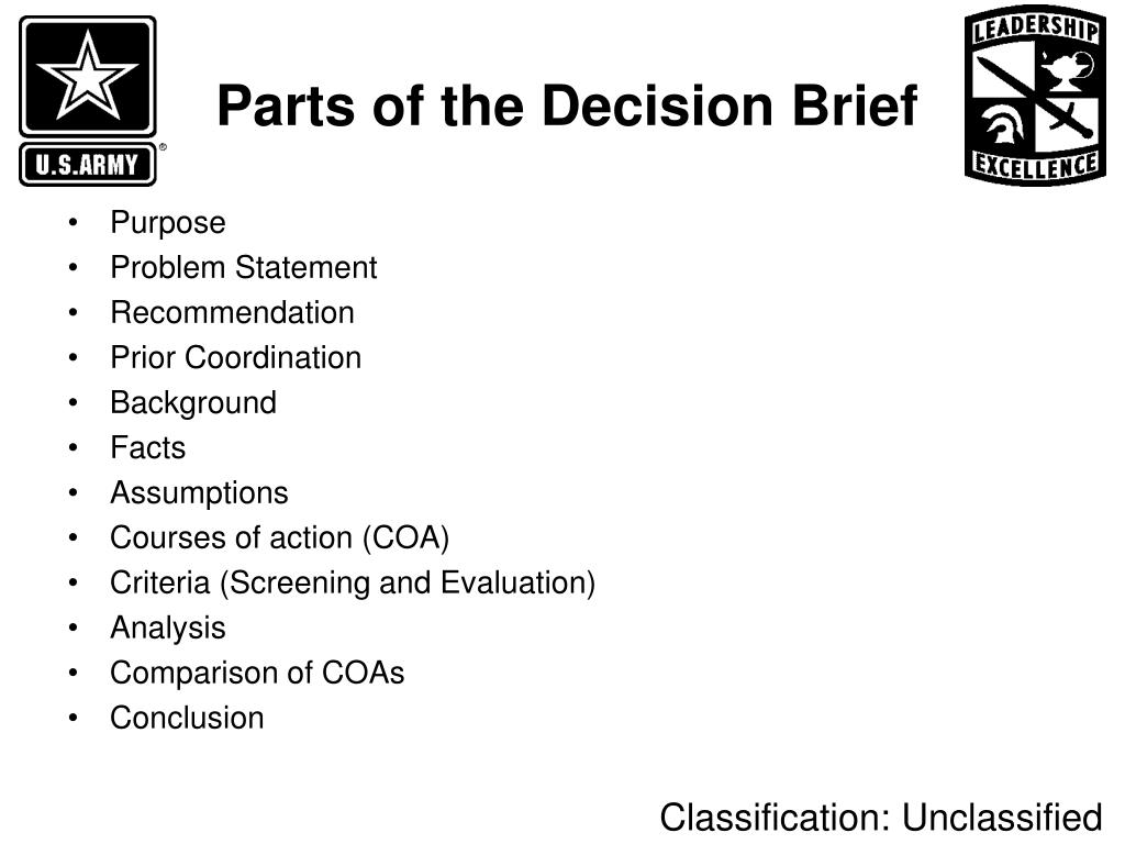 PPT DECISION BRIEF PowerPoint Presentation, free download ID3409871 PPT DECISION BRIEF PowerPoint Presentation, free download ID3409871