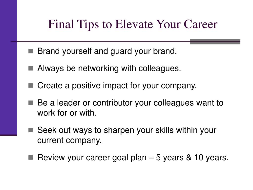 Ppt Elevate Your Bc Career Powerpoint Presentation Free Download