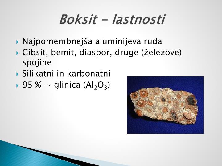 PPT - ALUMINIJ PowerPoint Presentation - ID:3411750