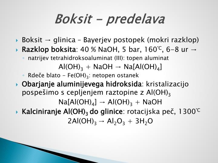 PPT - ALUMINIJ PowerPoint Presentation - ID:3411750