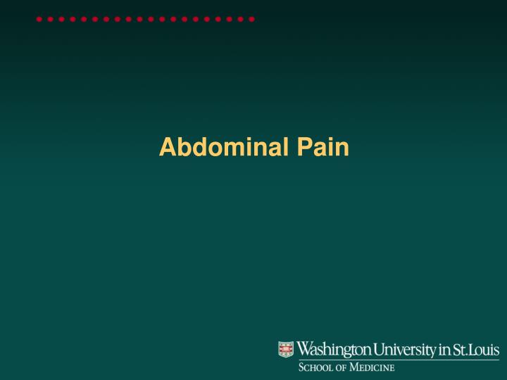Ppt Abdominal Pain Powerpoint Presentation Free Download Id3412234