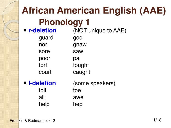 ppt-african-american-english-aae-phonology-1-powerpoint-presentation-id-3413377