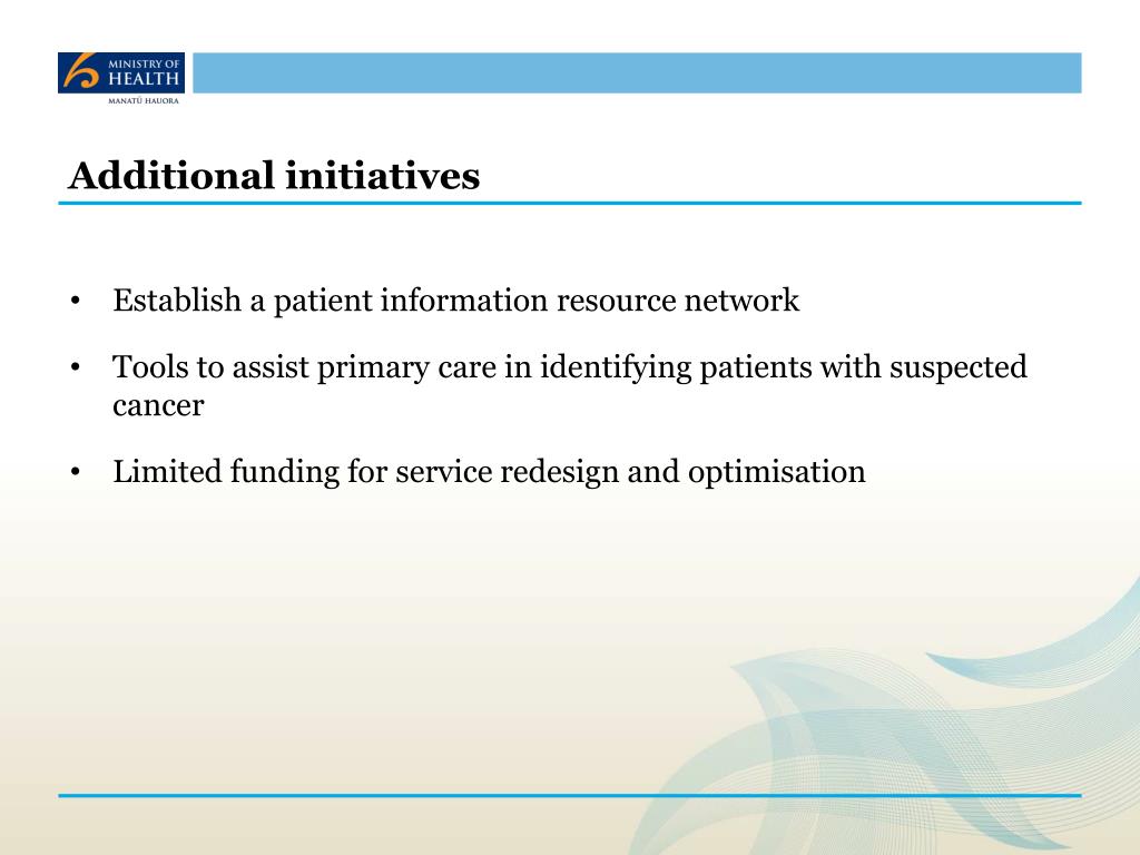 PPT - Faster Cancer Treatment Improving Quality of Care Across the ...