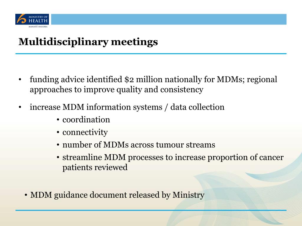 PPT - Faster Cancer Treatment Improving Quality of Care Across the ...