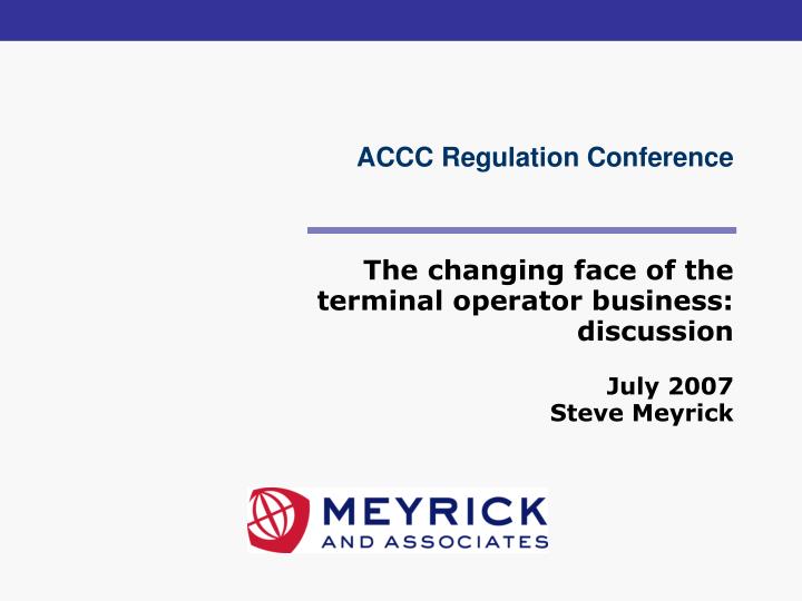 PPT ACCC Regulation Conference PowerPoint Presentation, free download ID3416387