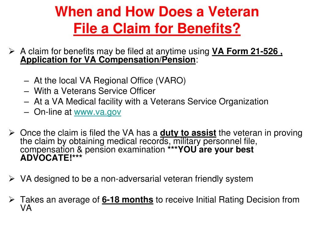 Dva Forms PPT - Introduction to the United States Department of Veterans Affairs ...