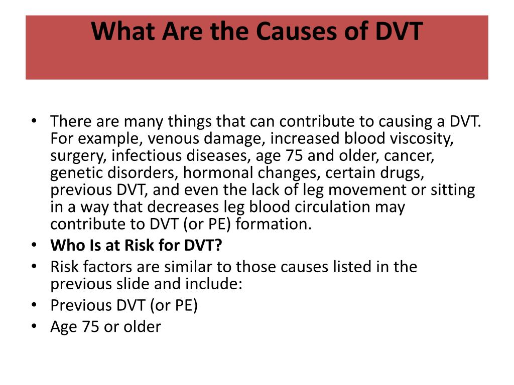 Dvt System Disorder Template Dvt System Disorder Template