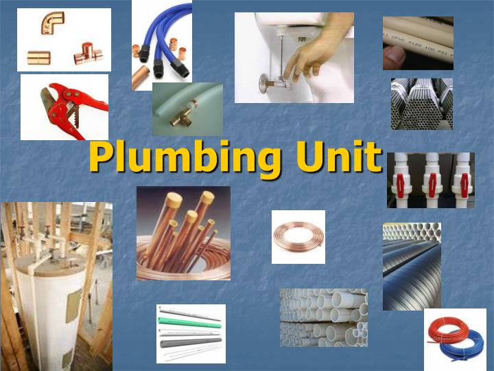 plumbing unit n.
