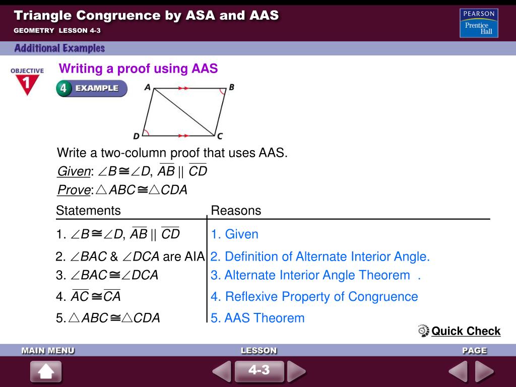 Ppt Triangle Congruence By Sss And Sas Powerpoint