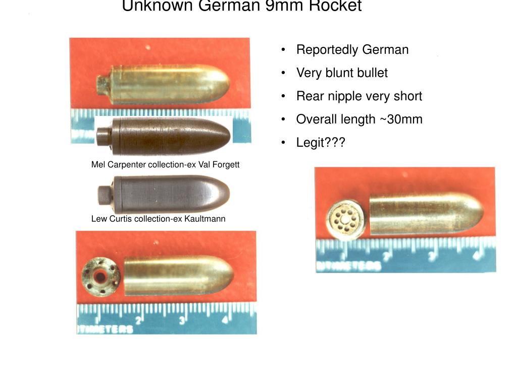 PPT - The German 9mm Rocket and it’s Descendents PowerPoint ...