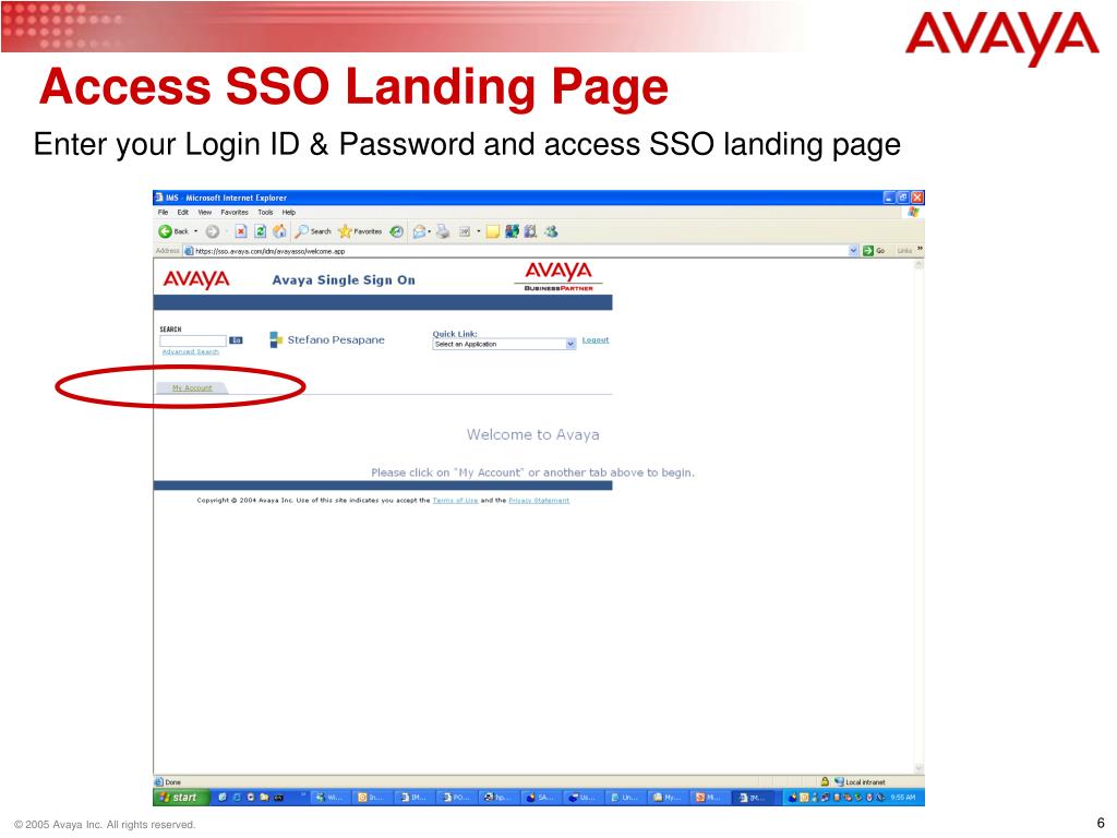 PPT - Avaya Single Sign On (SSO) PowerPoint Presentation, free download