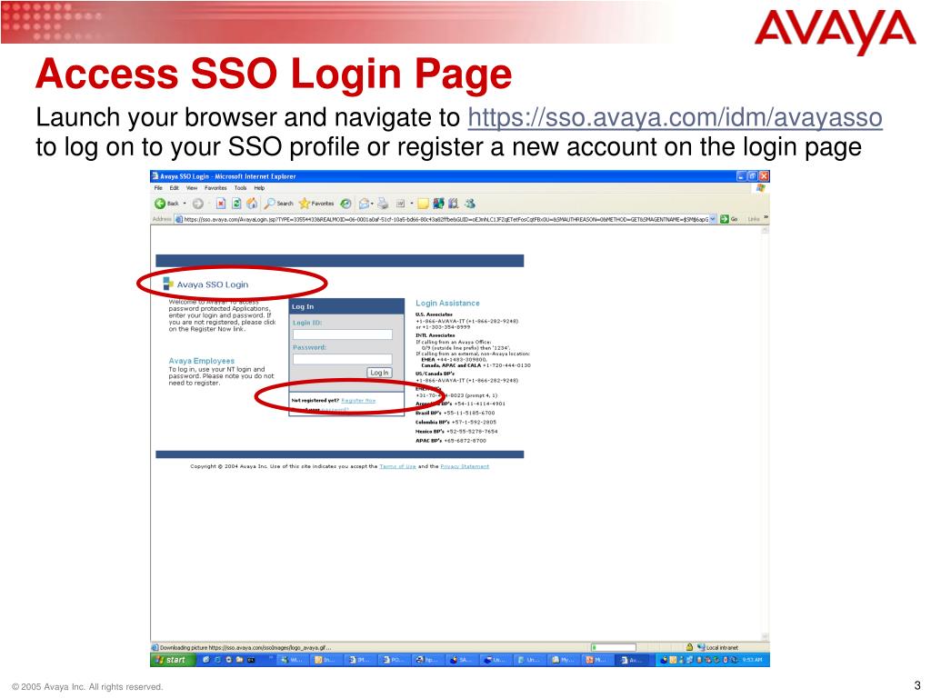 PPT - Avaya Single Sign On (SSO) PowerPoint Presentation, free download