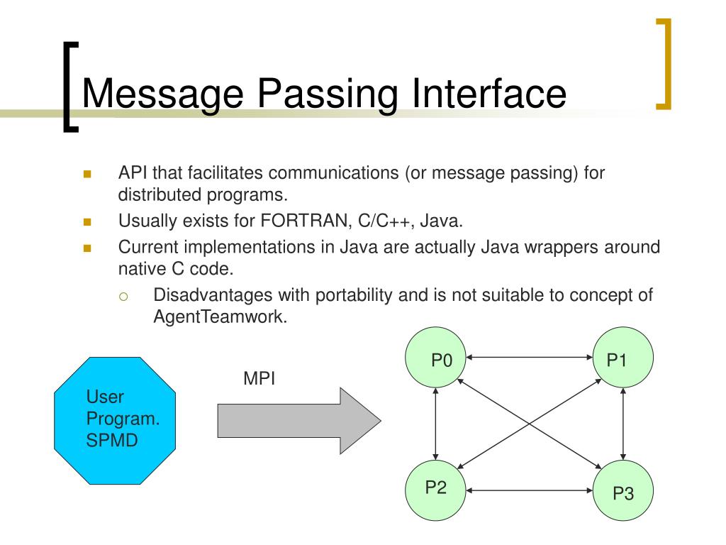 PPT Message Passing Interface PowerPoint Presentation, free download ID3425117