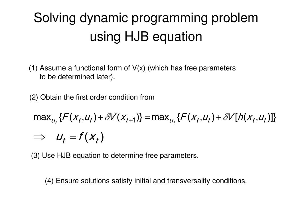 how to solve any dynamic programming problem