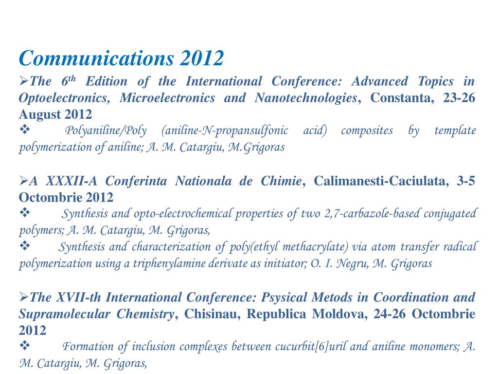 Phd thesis on polyaniline