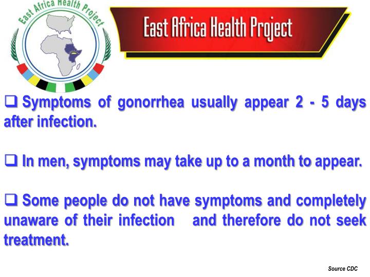 gonorrhea symptoms in females