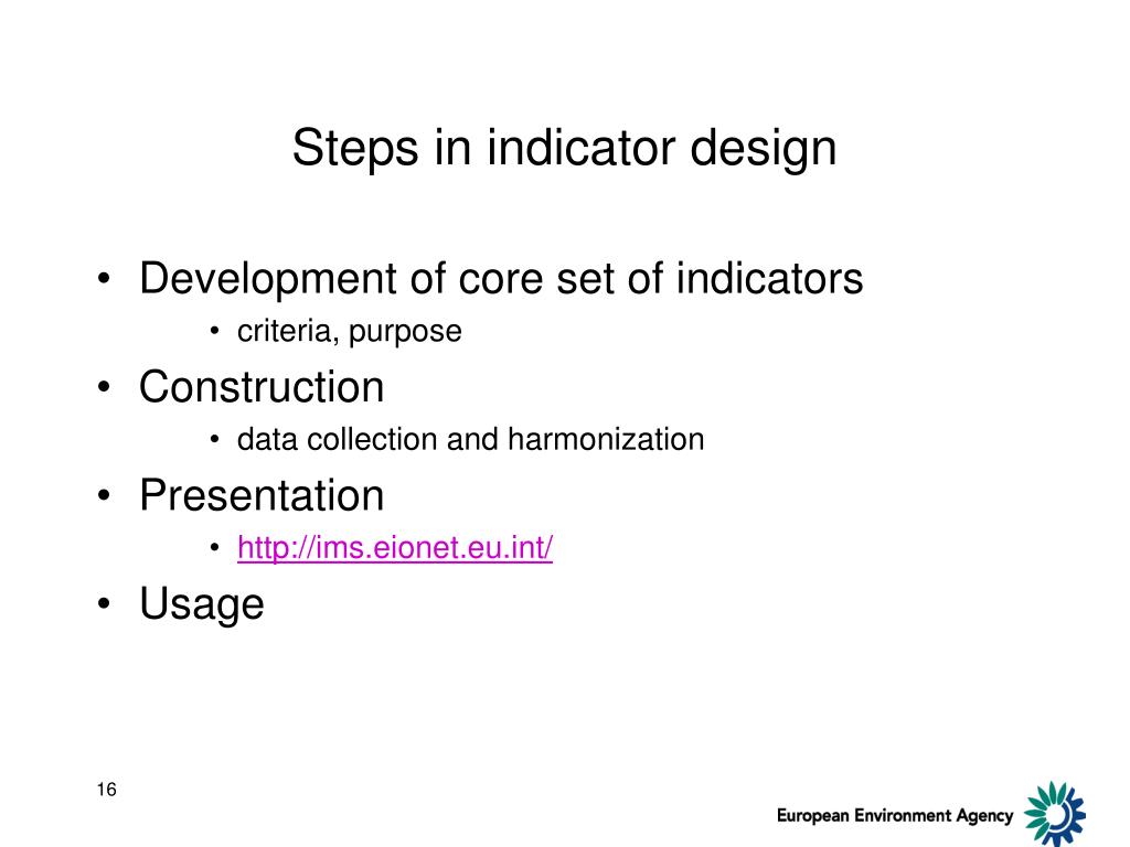 File Indicator Design PPT - Andrus Meiner European Environment Agency PowerPoint Presentation ...